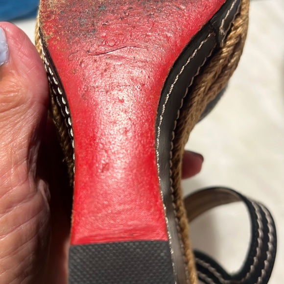 Christian louboutin wedge Espadrilles 39 - Picture 9 of 11